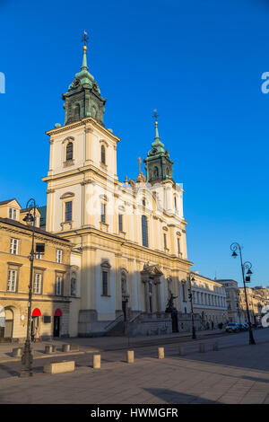 Church of the Holy Cross. Warsaw. Poland Stock Photo