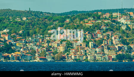Sailing Bosphorus, Istanbul Stock Photo