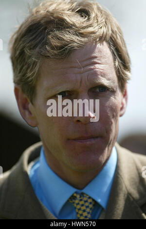 MICHAEL BELL RACE HORSE TRAINER 25 May 2002 Stock Photo