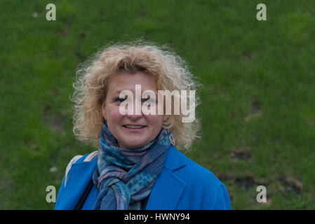 Paris - Sandrine Charnoz - French politician. Stock Photo