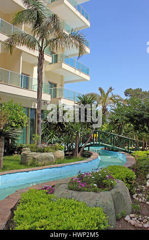 ANTALYA, TURKEY - APRIL 27, 2012: Hotel in Antalya Stock Photo