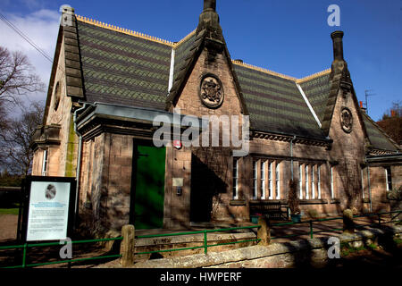 The Lady Waterford Hall, Ford village, Northumberland Stock Photo