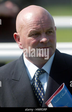 DAVID NICHOLLS RACE HORSE TRAINER 16 April 2003 Stock Photo