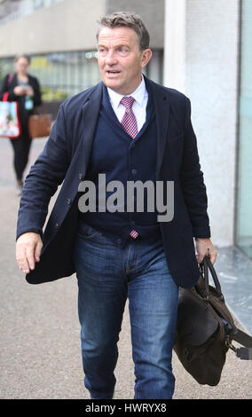 Bradley Walsh outside ITV Studios  Featuring: Bradley Walsh Where: London, United Kingdom When: 20 Feb 2017 Stock Photo