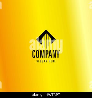 Real Estate And Construction Logo Stock Vector