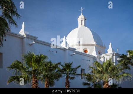 The Immaculate Conception Catholic Church in Ajo, Arizona, USA. Stock Photo