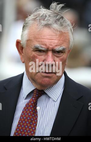 DAVID BARRON RACE HORSE TRAINER RACE HORSE TRAINER YORK RACECOURSE YORK ENGLAND 20 August 2015 Stock Photo