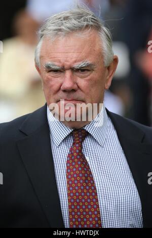 DAVID BARRON RACE HORSE TRAINER RACE HORSE TRAINER YORK RACECOURSE YORK ENGLAND 20 August 2015 Stock Photo