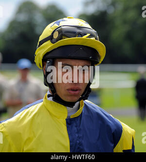 SEAN LEVEY JOCKEY DONCASTER RACECOURSE DONCASTER ENGLAND 04 June 2011 Stock Photo