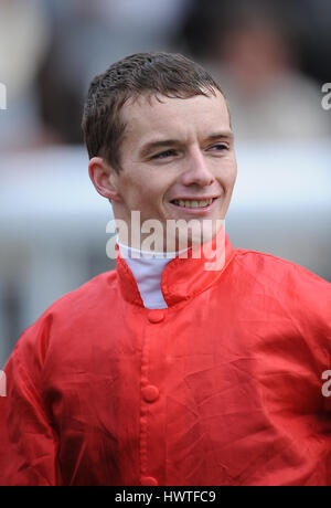 DAVID ALLAN JOCKEY YORK RACECOURSE YORK ENGLAND 14 May 2009 Stock Photo