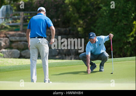 Austin, Texas, USA. March 23, 2017: Matt Kuchar in action Round 2 Group Play matches at the World Golf Championships Dell Technologies Match Play at the Austin Country Club. Austin, Texas. Mario Cantu/CSM Credit: Cal Sport Media/Alamy Live News Stock Photo