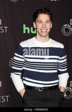 Hollywood, Ca. 23rd Mar, 2017. Jordan Gavaris at the 34th Annual PaleyFest Los Angeles presentation of Orphan Black at the Dolby Theater in Hollywood, California on March 23, 2017. Credit: David Edwards/Media Punch/Alamy Live News Stock Photo