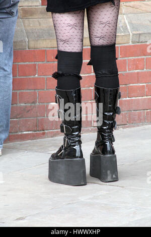 gothic platform heels