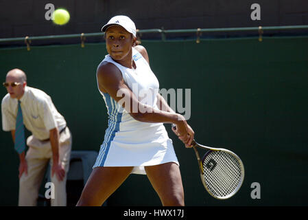 CHANDA RUBIN WIMBLEDON CHAMPIONSHIPS 26 June 2002 Stock Photo