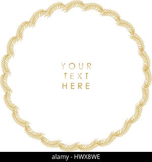 Vector floral vintage frame Stock Vector
