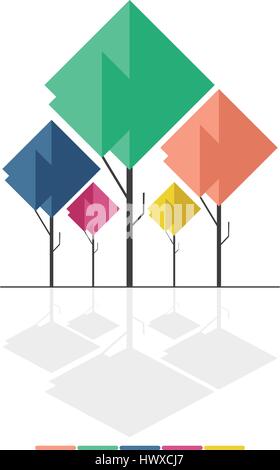 Abstract tree concept Stock Vector