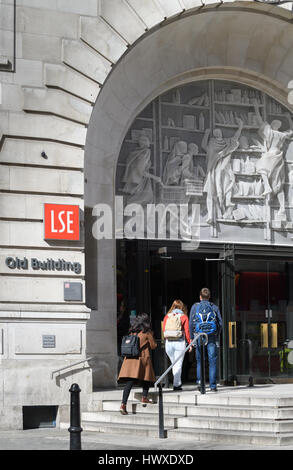 LSE Old Building London England UK Stock Photo, Royalty Free Image ...