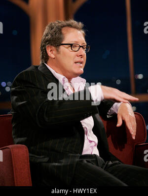 Actor James Spader during a segment of the 'Late Late Show with Craig  Ferguson' at CBS Television City in Los Angeles, California on September 29, 2009. Photo by Francis Specker Stock Photo