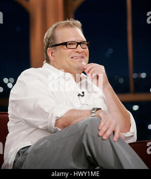 Drew Carey during a segment of the 'Late Late Show with Craig  Ferguson' at CBS Television City in Los Angeles, California on September 10, 2009. Photo by Francis Specker Stock Photo