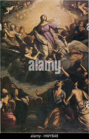 'Assunta' by Francesco Paglia is a painting depicting the Assumption of ...
