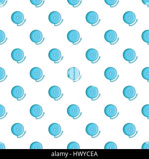 Fire alarm pattern, cartoon style Stock Vector