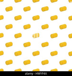 Haystack pattern, cartoon style Stock Vector