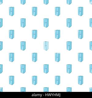 Refrigerator pattern, cartoon style Stock Vector