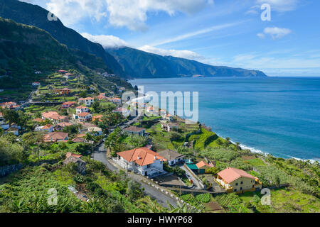 Sea view, Madeira, Ponta Delgada Portugal Stock Photo - Alamy