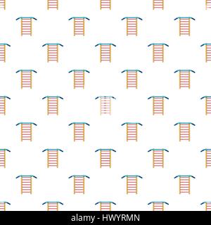 Swedish wall pattern, cartoon style Stock Vector