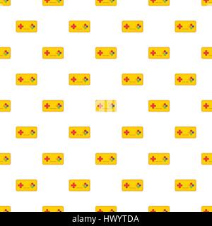 Joystick pattern, cartoon style Stock Vector