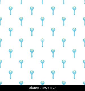 Wrench pattern, cartoon style Stock Vector