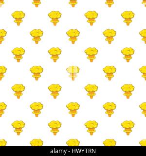 Explosion pattern, cartoon style Stock Vector