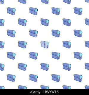 Film projector pattern, cartoon style Stock Vector