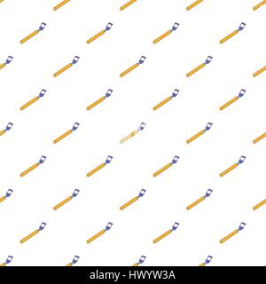 Selfie stick pattern, cartoon style Stock Vector