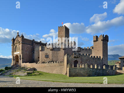 Castle of Xavier (Castillo de Javier) Stock Photo