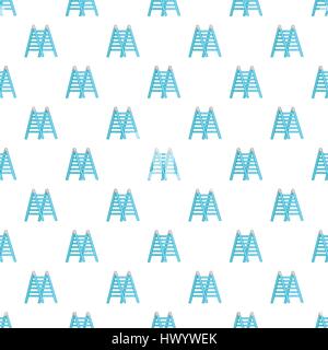Ladder pattern, cartoon style Stock Vector