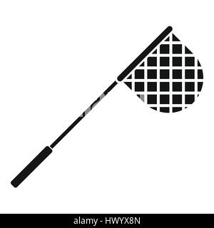 Fishing net icon, simple style Stock Vector