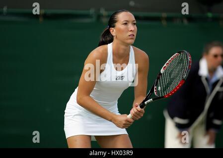 JELENA JANKOVIC SERBIA WIMBLEDON LAWN TENNIS CLUB LONDON ENGLAND 27 June 2007 Stock Photo