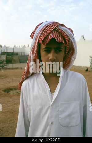 Riyadh Saudi Arabia -- Saudi's relax at their rest house in the desert outside of Riyadh. Stock Photo