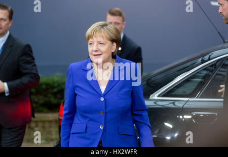 Belgium, Brussels: Chancellor of Germany Angela Merkel (2016/06/29) Stock Photo