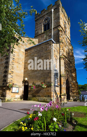 Parish church, Stokesley, North Yorkshire, England, UK Stock Photo