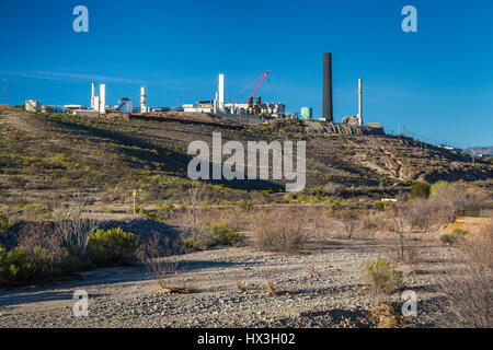 A Copper Mine facility near Globe, Arizona, USA Stock Photo - Alamy