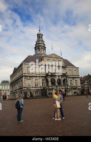 Town hall, Maastricht, Limburg, Netherlands, Europe Stock Photo