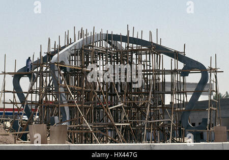 Street scenes in the Saudi capital Riyadh. Stock Photo