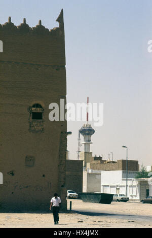 Street scenes in the Saudi capital Riyadh. Stock Photo