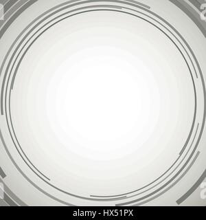 Concentric circles abstract element Stock Vector