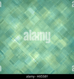 blue and green diamond block pattern background, abstract teal background design, techno background Stock Photo