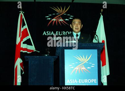 RYUTARO HASHIMOTO PRIME MINISTER OF JAPAN 07 April 1998 Stock Photo