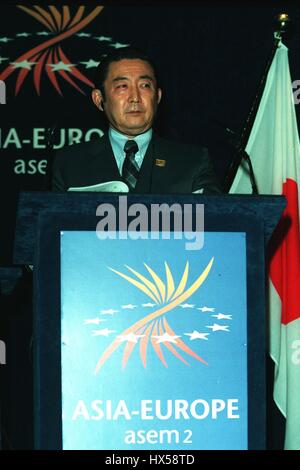 RYUTARO HASHIMOTO PRIME MINISTER OF JAPAN 07 April 1998 Stock Photo