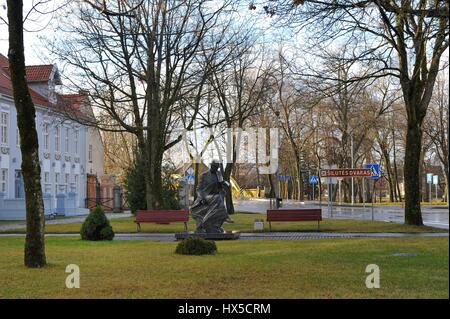 Silute,Heydekrug in Lithuania. Stock Photo